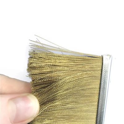 고온 내성 산업 스트립 브러시 문 봉인 철자 청동