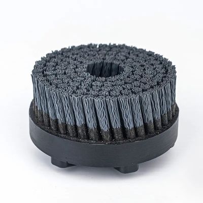 OEM 밀더 브러시 디스크 휠 산업 탈오염용 둥근 모양