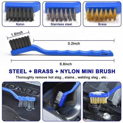 21 PCS 자동차 청소 도구 키트 바퀴용 스폰지 패드 붓기 대시보드 내부