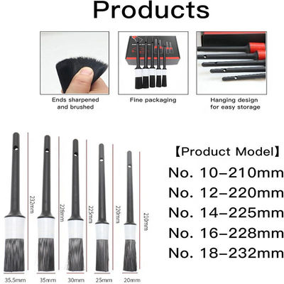 자동차 세탁 청소 세트 16pcs 자동차 미용 관리용 자동차 청소 도구