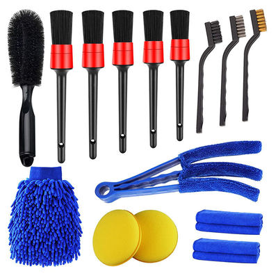 공장 가격 15 PCS 부드러운 머리카락 자동차 브러쉬 청소 환기를 위해 대시 트림 바퀴