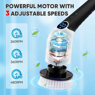 OEM 바닥 리온 전기 청소 브러쉬 가구용 터보 스크러버