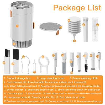 20in1 노트북 키보드 청소 브러쉬 컴퓨터 더스터 브러쉬 도구 PP 플라스틱