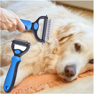 정화 슬리커 PET 청소 브러쉬 자기 정화 개 고양이 Comb