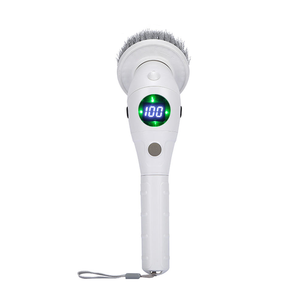ODM 8In1 전기 청소 브러쉬 화장실 청소용 스핀 스크러버